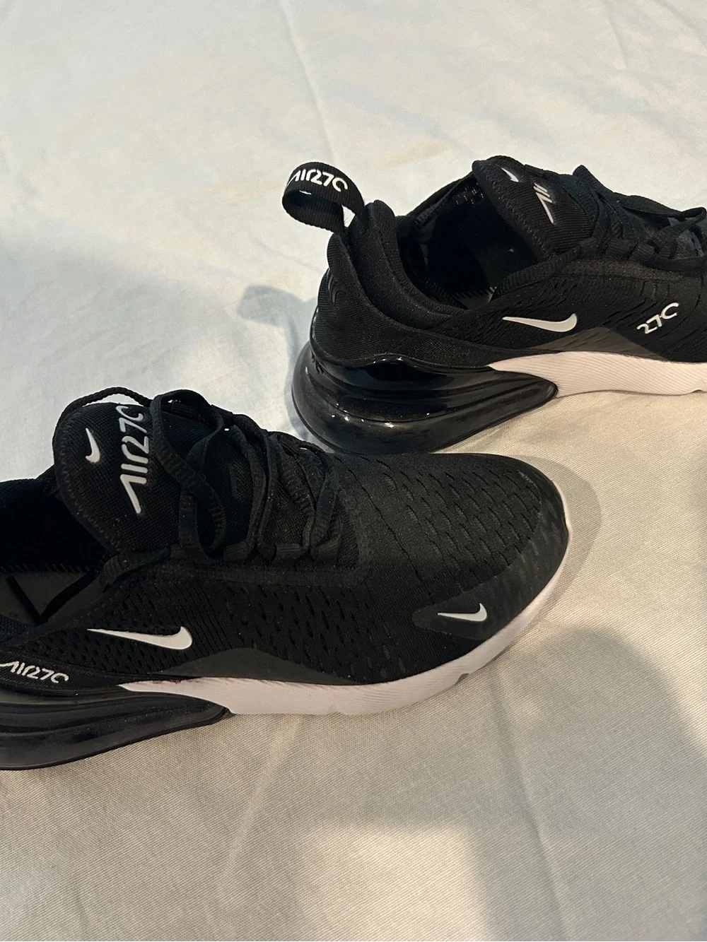 Nike Air Max 270 Women’s Black and White Sneakers